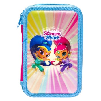 Penar echipat, Zola, cu 2 buzunare, model Shimmer Shine Penar echipat, Zola, cu 2 buzunare, model Shimmer Shine