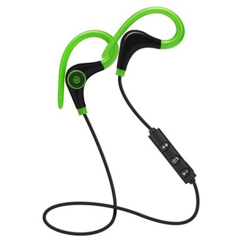 Casti Wireless Techstar® BT200, Bluetooth 4.1 ,HD Audio, Rezistente la Transpiratie, Comenzi pe Fir, Verde Casti Wireless Techstar® BT200, Bluetooth 4.1 ,HD Audio, Rezistente la Transpiratie, Comenzi pe Fir, Verde