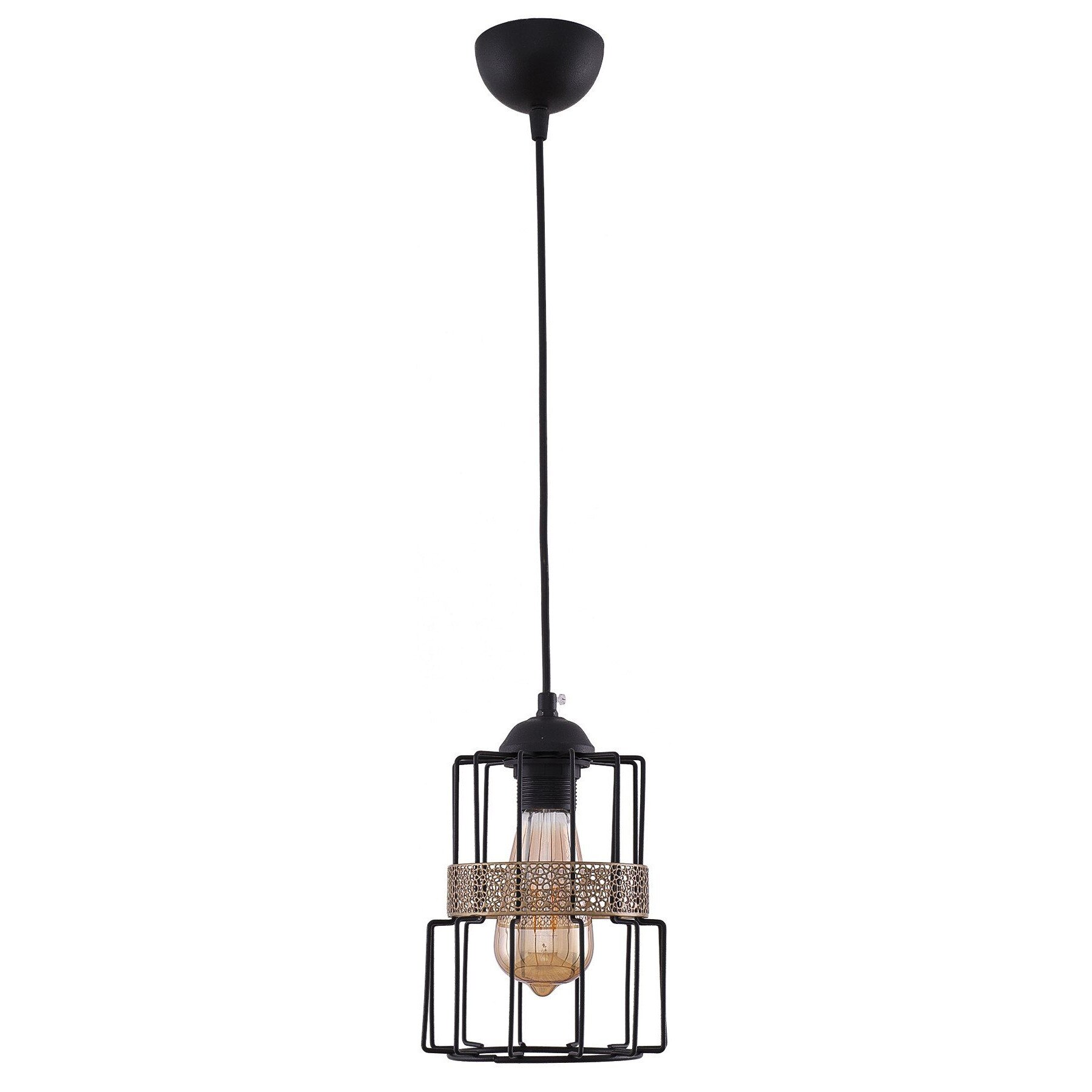 Lustra Fiyonk, 1, Begusa, E 27, 60 W, negru