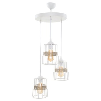 Lustra Fiyonk, 3, Begusa, E 27, 60 W, alb Lustra Fiyonk, 3, Begusa, E 27, 60 W, alb