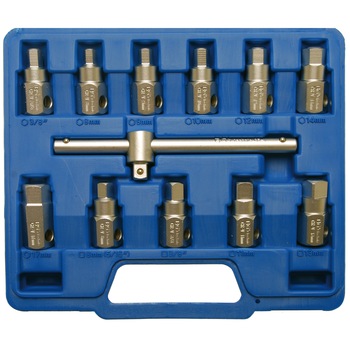Set chei universale pentru schimb de ulei, 12 piese. Set chei universale pentru schimb de ulei, 12 piese.