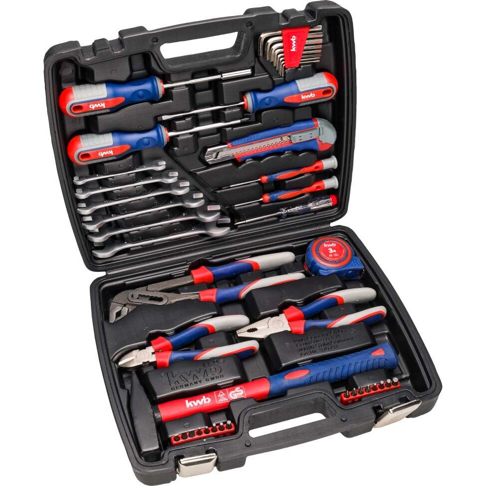 Trusa cu scule, 42 piese, KWB Professional