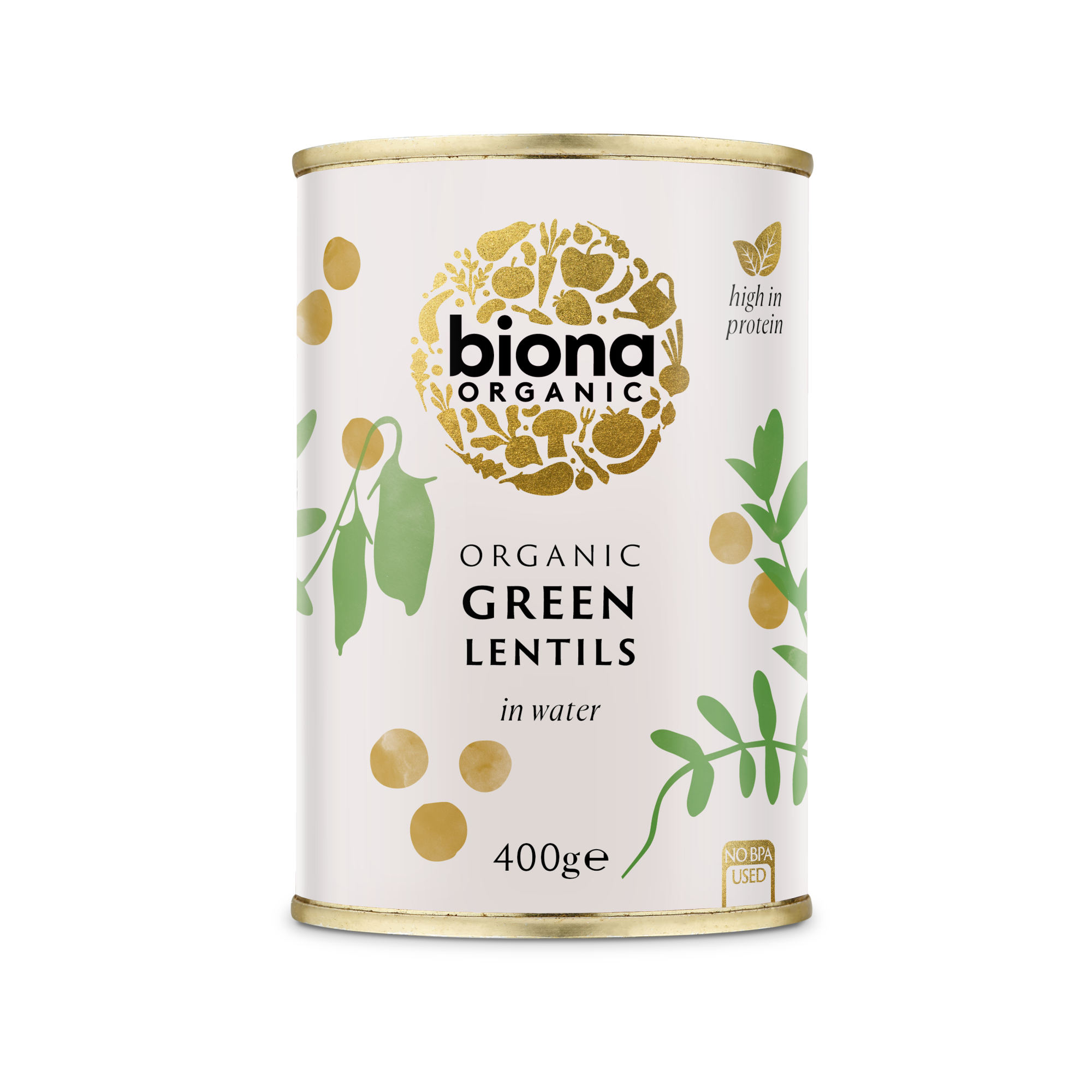 Linte verde eco 400g Biona
