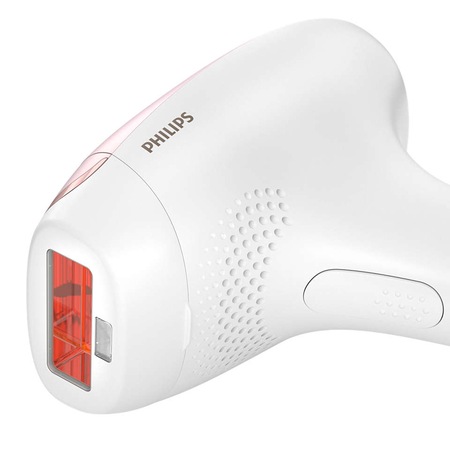 Фотоепилатор IPL Philips Lumea Advanced BRI920/00, 250000 светлинни импулса, Технология SensoAdapt, Включен тример, Бял/Розов