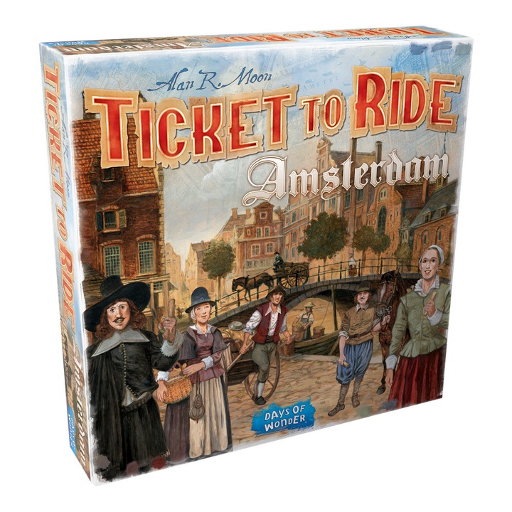 Настолна игра Ticket to Ride Amsterdam