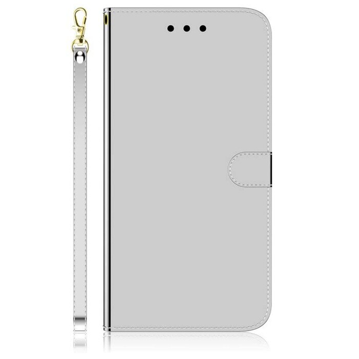 Husa Flip Mirror 3D pentru iPhone SE 2 (2020) / iPhone 7 / iPhone 8 Silver