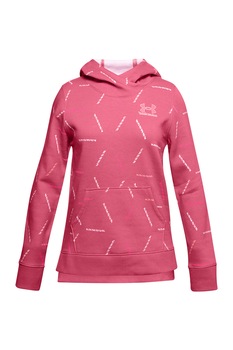 Under Armour, Hanorac pentru fitness Rival, Roz, 122-127 CM Under Armour, Hanorac pentru fitness Rival, Roz, 122-127 CM