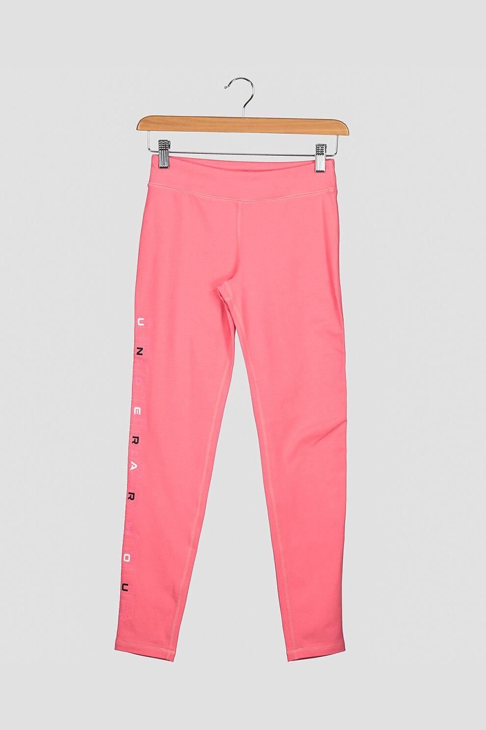 Under Armour, Colanti cu talie inalta, pentru fitness Favorites, Roz