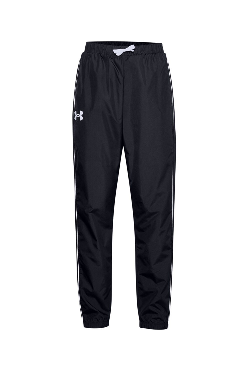 Under Armour, Pantaloni cu logo, pentru fitness Play Up, Negru, 122-127 CM