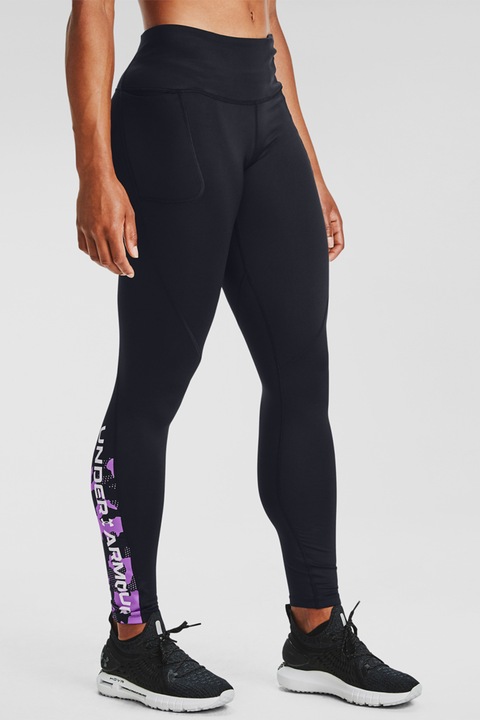 Under Armour, Mintás sportleggings b, Fekete, S