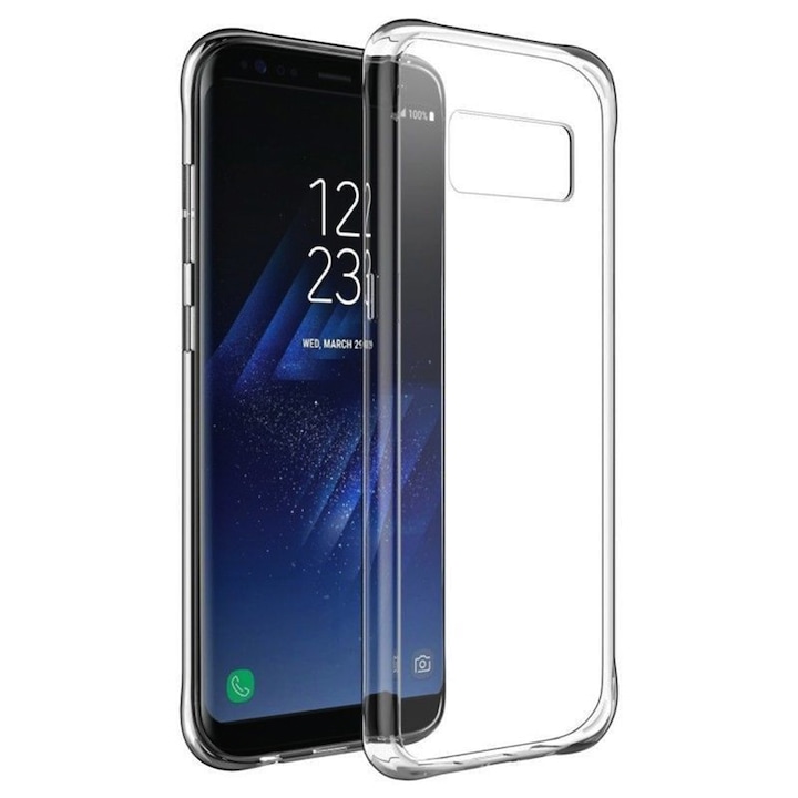 Egyedülálló kényelem, optimális átlátszó burkolat, amely kompatibilis a Samsung Galaxy S8 Plus készülékkel – átlátszó