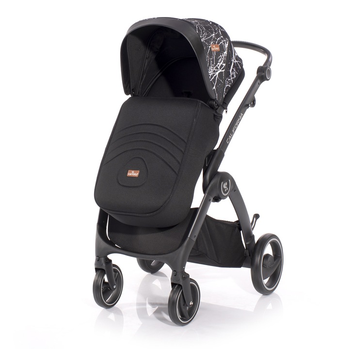 Количка LORELLI CALIFORNIA + Чанта, Black Marble