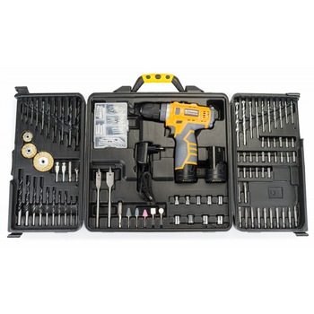 Surubelnita cu 2 acumulatori 1.5Ah/14.4V-32Nm+accesorii, Powermat PM-WA-14.4V2-SU Surubelnita cu 2 acumulatori 1.5Ah/14.4V-32Nm+accesorii, Powermat PM-WA-14.4V2-SU