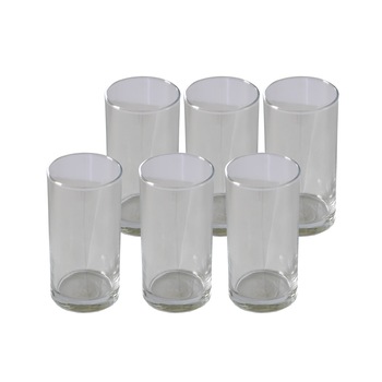 Set 6 pahare apa pasabahce, 265 ml, Transparente Set 6 pahare apa pasabahce, 265 ml, Transparente
