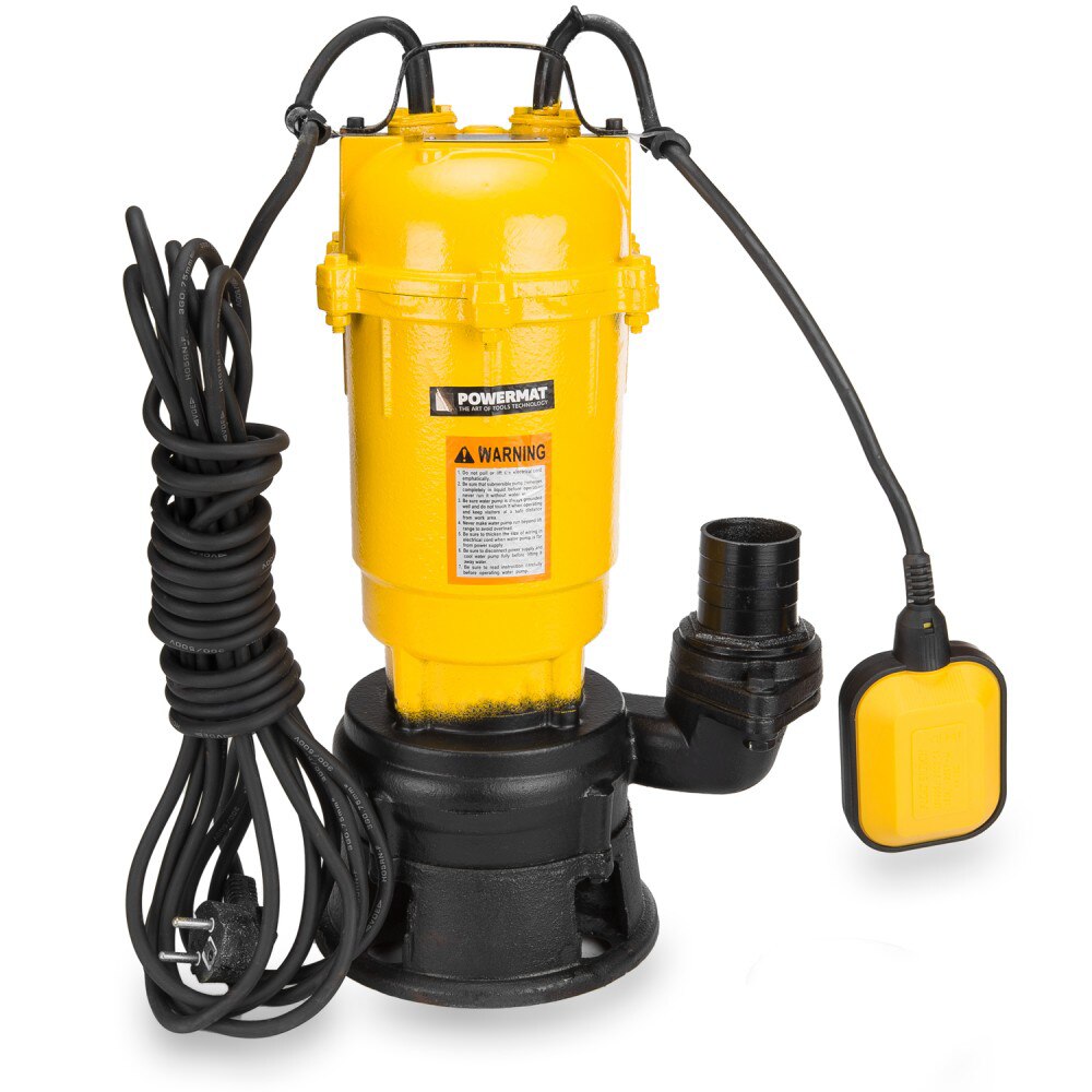 Pompa vaccum cu tocator si plutitor 3300W, Powermat PM-PDSN-3000P