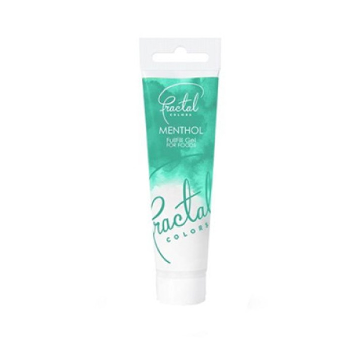 Colorant alimentar gel Fractal - culoare menta - 30 g