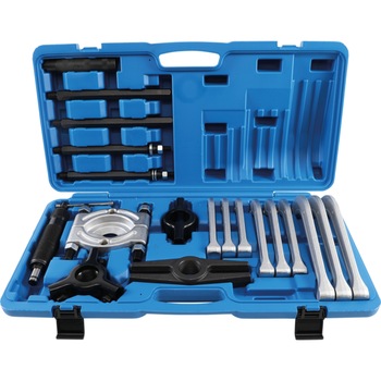 Extractor rulmenti hidraulic de 10.T in trusa cu picioare 100-150-200mm, producator BGS Extractor rulmenti hidraulic de 10.T in trusa cu picioare 100-150-200mm, producator BGS