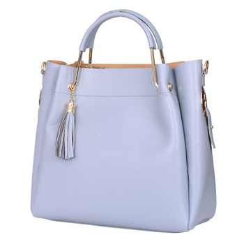 Geanta dama din piele naturala Fabiana bleu Geanta dama din piele naturala Fabiana bleu