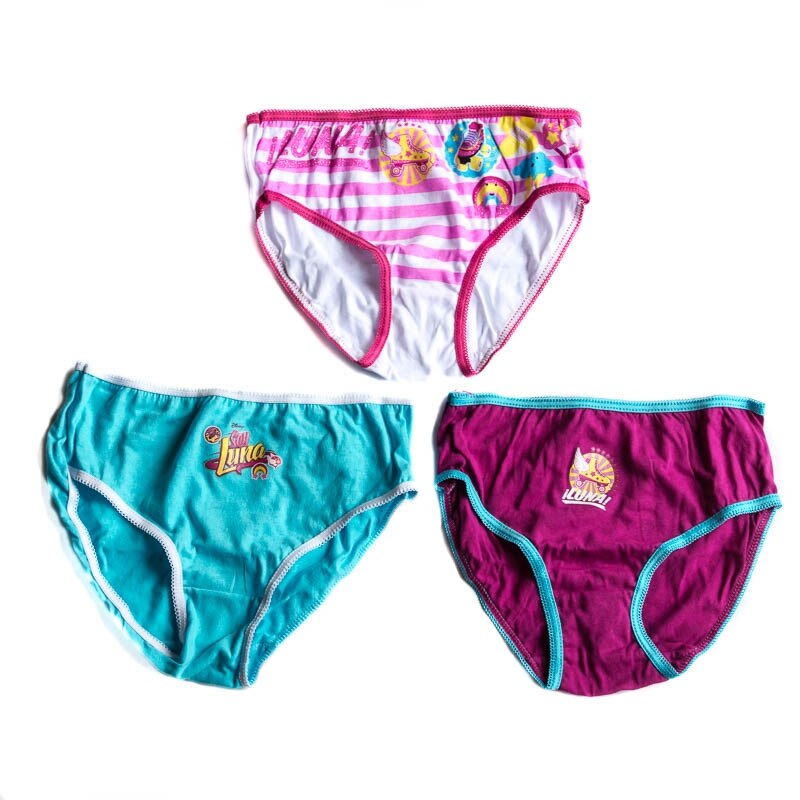 Chiloti set de 3 perechi, Disney Soy Luna, Multicolor