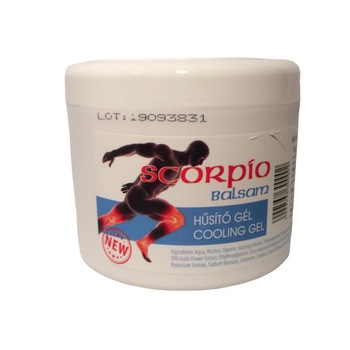 Crema pentru dureri musculare si articulare Scorpio Crema pentru dureri musculare si articulare Scorpio