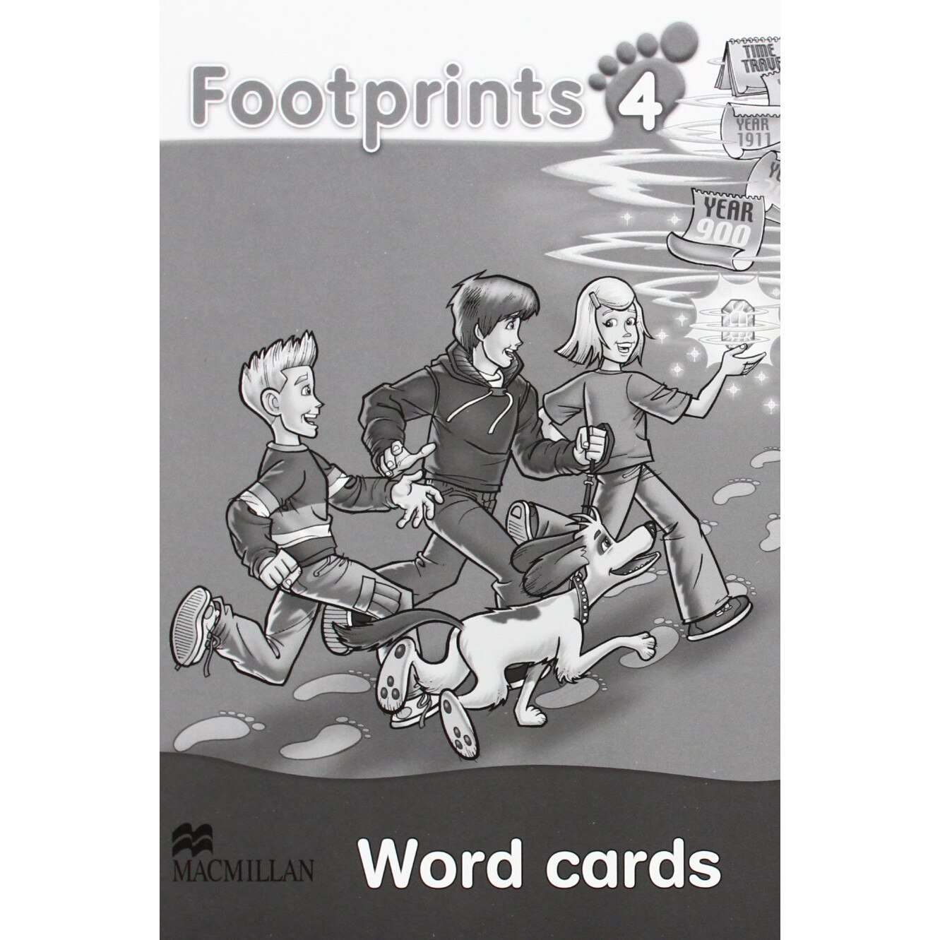 Footprints 4 Word Cards - Carol Read
