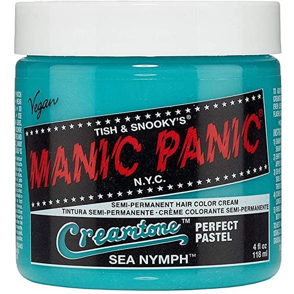 Vopsea directa semipermanenta fara amoniac Manic Panic Creamtones 118 ml - Sea Nymph