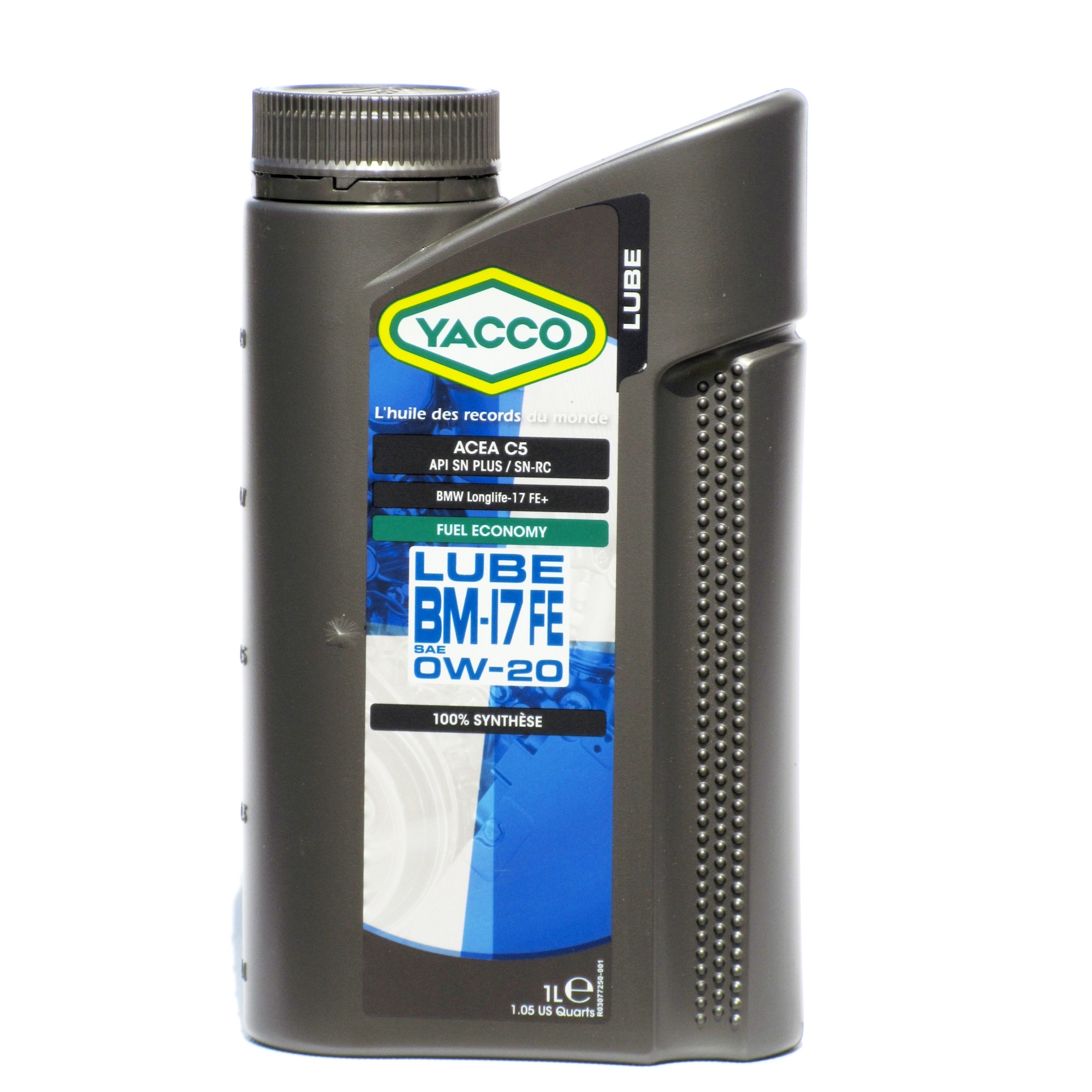 Yacco Lube - Lube FR 5W40 100% synthèse pour Automobile