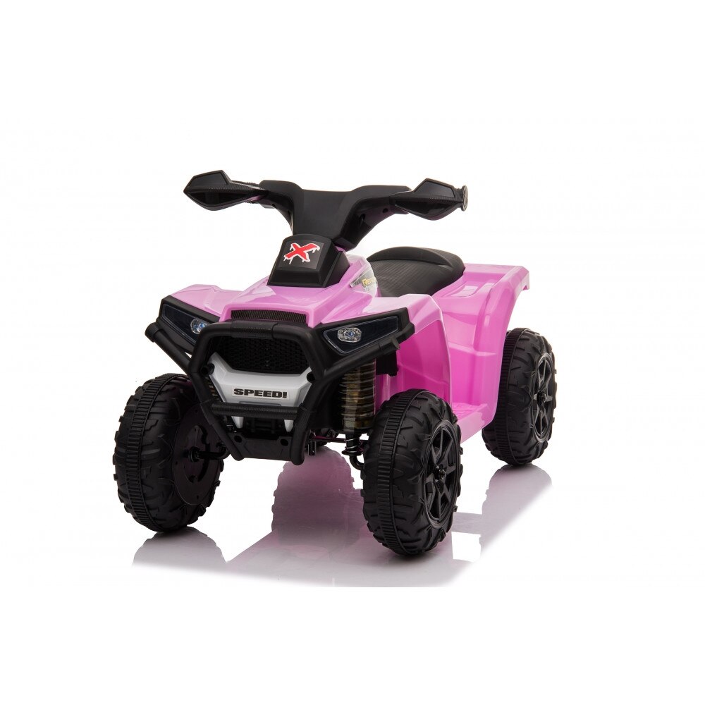 Pink electric hot sale four wheeler