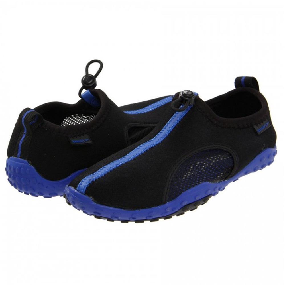 Papuci Shore Cruiser Aqua III, Negru/Albastru