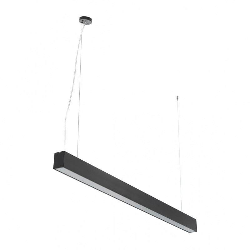 Pendul Alita, negru, led 36w, 4000k, 2184/120 bk