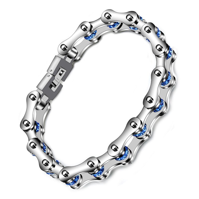 Bratara barbati MYSTYLE SIlver Chain otel inoxidabil