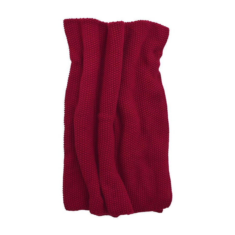 Pled Sander Knit 125x150cm, 26 rosu burgund