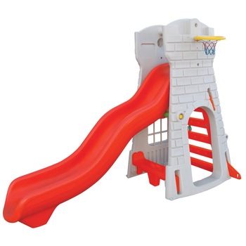 Tobogan copii Pilsan - Big castle, gri Tobogan copii Pilsan - Big castle, gri