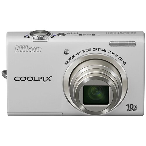 Aparat foto digital Nikon Coolpix S6200, 16MP, Alb - eMAG.ro