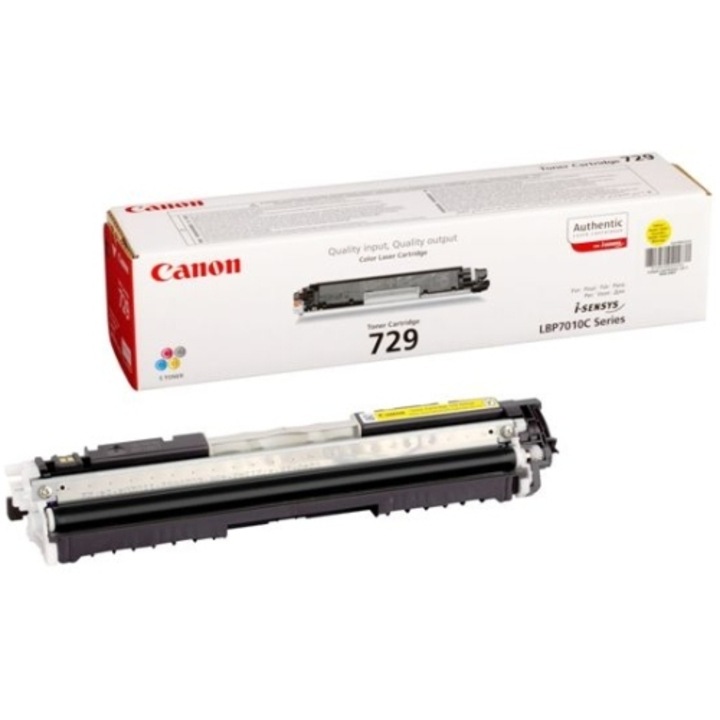 Toner Canon CRG729Y, Yellow