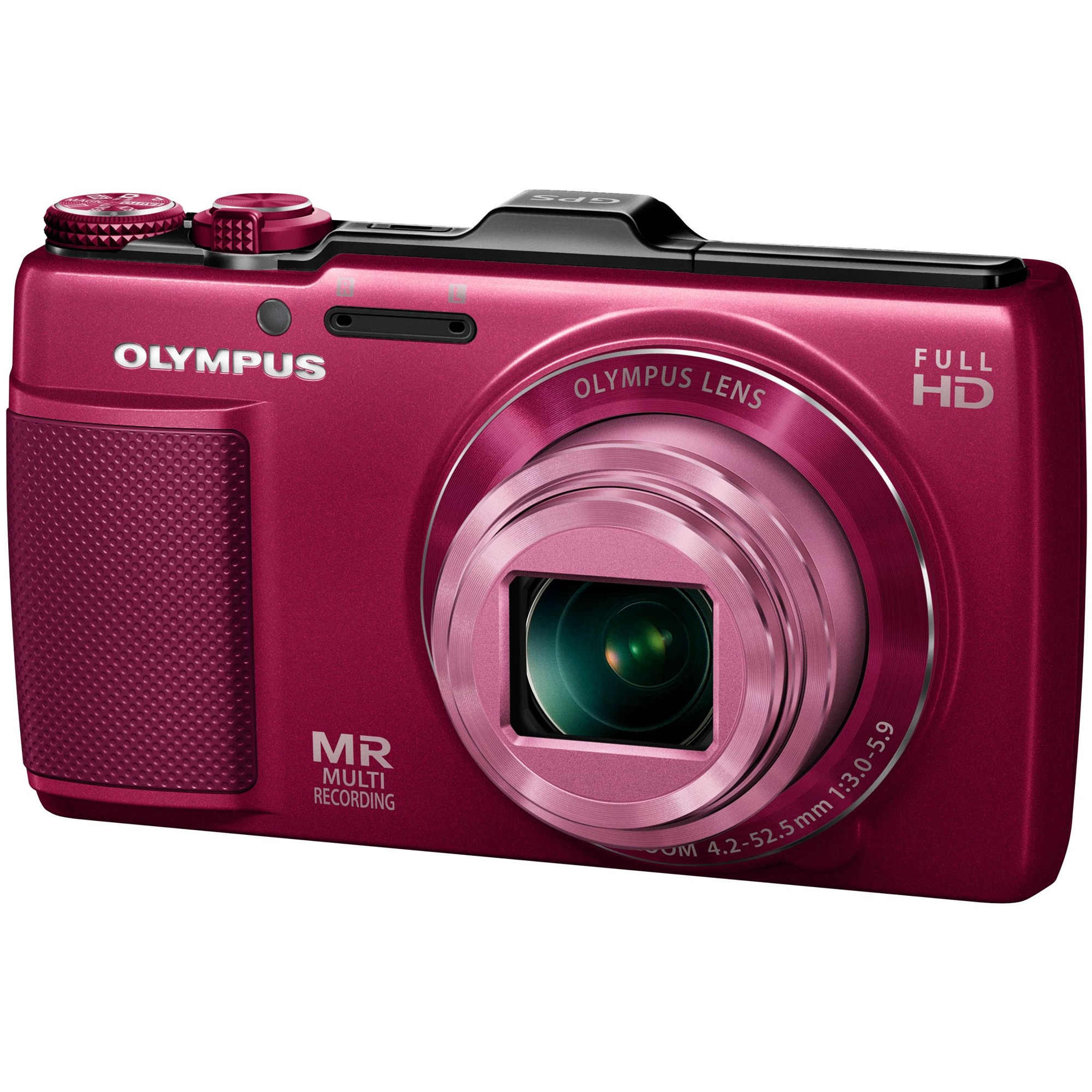 Дигитален фотоапарат Olympus SH-25MR, 16.0MP, розов - eMAG.bg