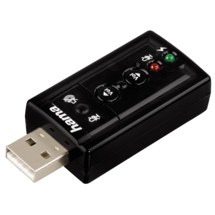 Hama 7.1 Surround adapter, USB