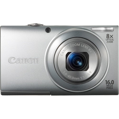 Aparat foto digital Canon PowerShot A4000 IS, 16MP, Silver - eMAG.ro