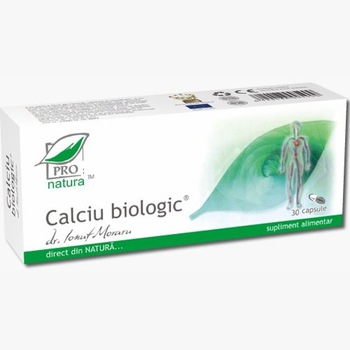 Calciu Biologic Medica Farmimpex 30 capsule Calciu Biologic Medica Farmimpex 30 capsule