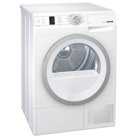 Uscator de rufe cu condensator Gorenje D85F65T, 8 kg, Clasa A++, Alb