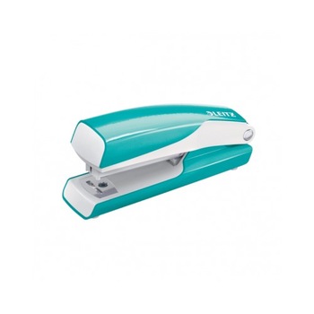 Capsator Leitz MINI 5528, 10 coli, 1 mm, cutie, turcoaz metalizat Capsator Leitz MINI 5528, 10 coli, 1 mm, cutie, turcoaz metalizat