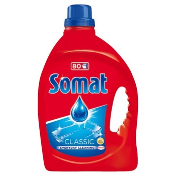 Detergent pentru masina de spalat vase Somat Classic 80 spalari 2l Detergent pentru masina de spalat vase Somat Classic 80 spalari 2l