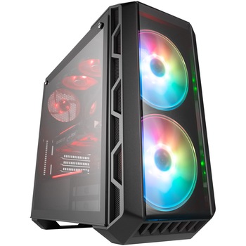 Carcasa Cooler Master MASTERCASE H500 ARGB, Middle Tower, fara sursa, ATX, Iron Grey Carcasa Cooler Master MASTERCASE H500 ARGB, Middle Tower, fara sursa, ATX, Iron Grey