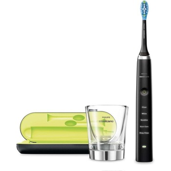 Periuta electrica Philips Sonicare DiamondClean, 5 programe de curatare, timer, carcasa USB, pahar incarcare, negru Periuta electrica Philips Sonicare DiamondClean, 5 programe de curatare, timer, carcasa USB, pahar incarcare, negru
