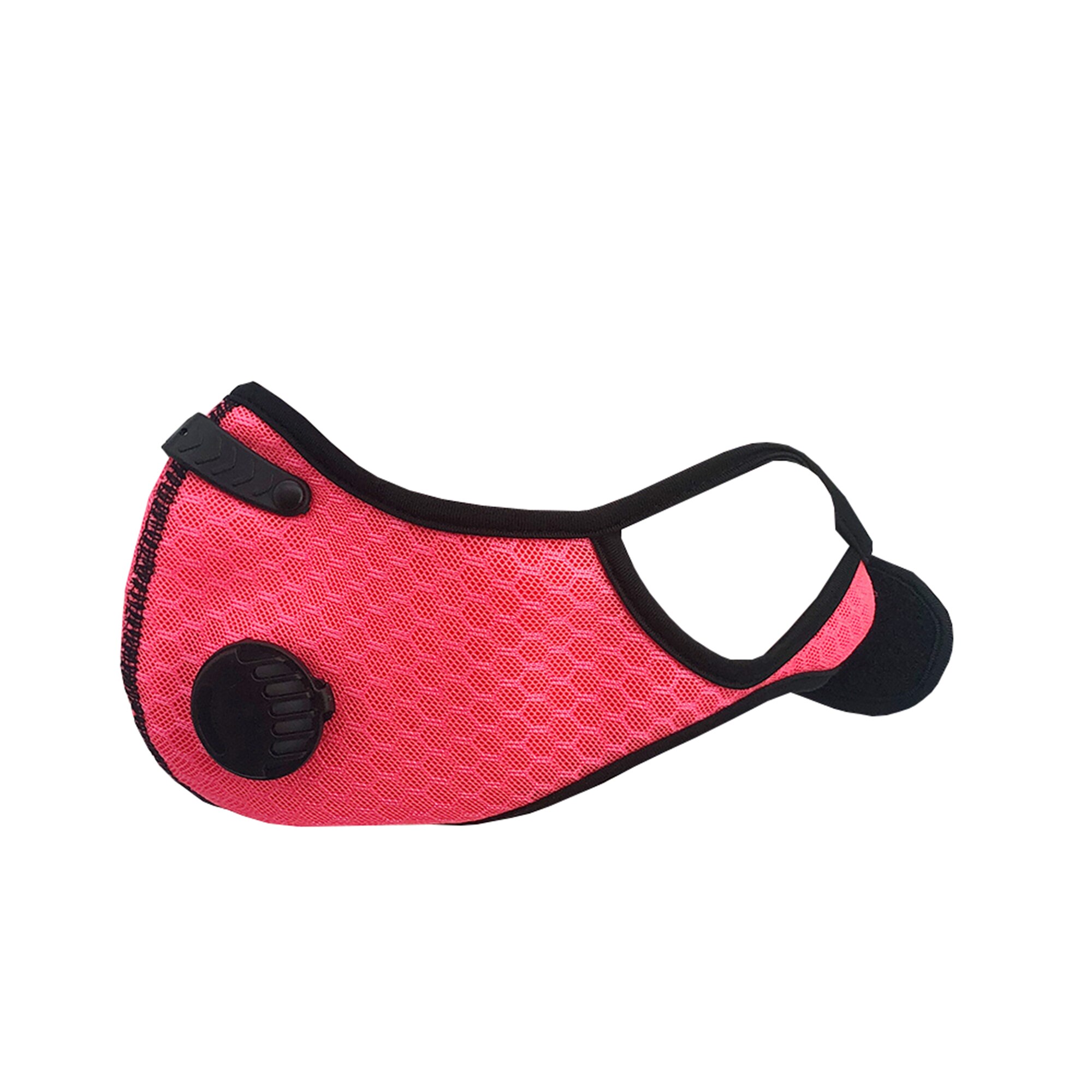 Masca Roz pentru Copii, Aspect Modern, Sport, cu Filtru de Carbon, 2 Valve