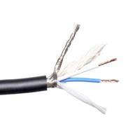cablu stereo profesional elsales els-cpm pentru microfon  diametru 6 mm  lungime 1 metru  negru imagen 10_0_
0