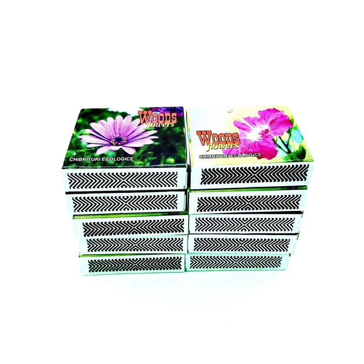 Chibrituri ecologice,Woods,10/Buc