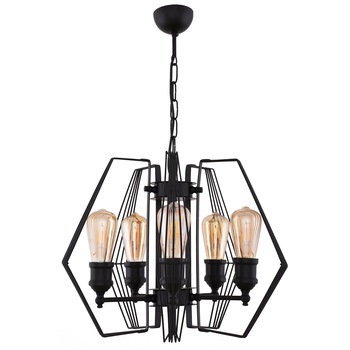 Lustra Imera 5, Begusa, E 27, 60 W, negru Lustra Imera 5, Begusa, E 27, 60 W, negru