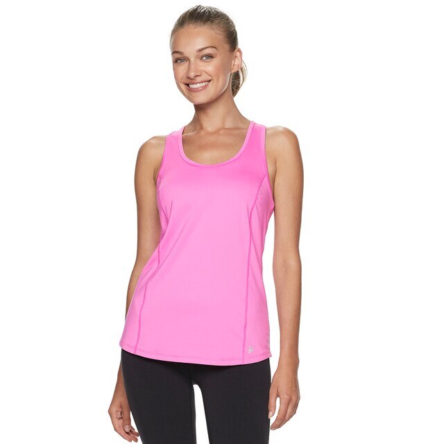 Maiou FILA pentru yoga, fitness, aerobic, alergare, roz, marimea XS, 4K2917XS
