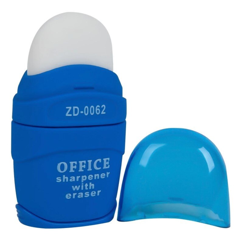 Radiera, Zola®, cu carcasa din plastic si capac, albastra